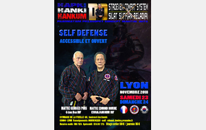 Stage Self défense HAPKIDO